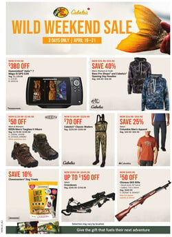 Catalogue Bass Pro from 04/19/2024