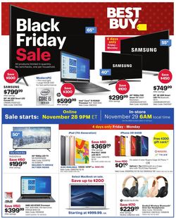 Catalogue Best Buy - Black Friday Flyer 2019 - Quebec from 11/28/2019