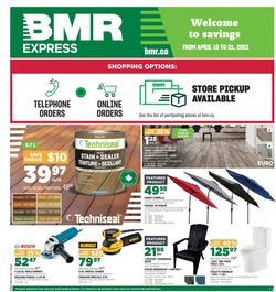 Catalogue BMR from 04/15/2021