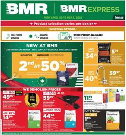 Catalogue BMR from 04/29/2021