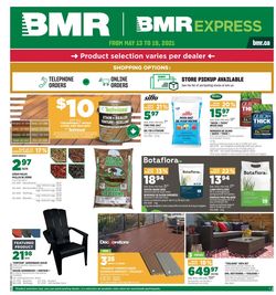 Catalogue BMR from 05/13/2021