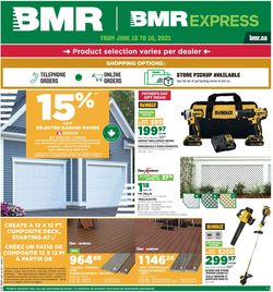 Catalogue BMR from 06/10/2021