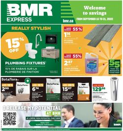 Catalogue BMR from 09/15/2022