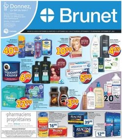 Catalogue Brunet from 09/09/2021