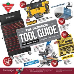 Catalogue Canadian Tire from 09/13/2019
