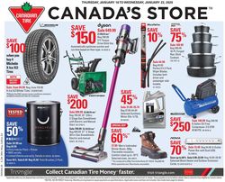 Catalogue Canadian Tire from 01/16/2020
