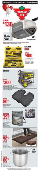 Catalogue Canadian Tire from 09/10/2020