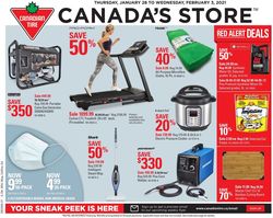 Catalogue Canadian Tire from 01/28/2021