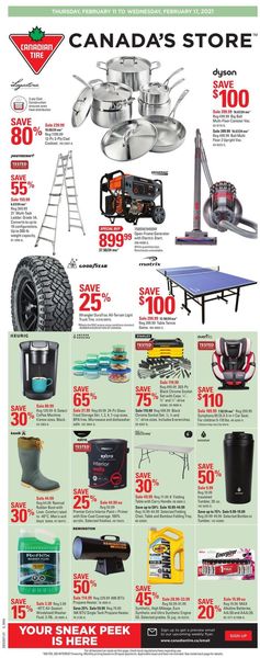 Catalogue Canadian Tire from 02/11/2021