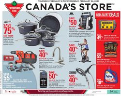 Catalogue Canadian Tire from 02/18/2021