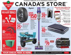 Catalogue Canadian Tire from 02/25/2021