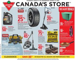 Catalogue Canadian Tire from 03/11/2021