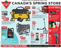 Catalogue Canadian Tire from 04/08/2021