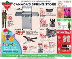 Catalogue Canadian Tire from 04/29/2021