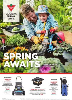 Catalogue Canadian Tire from 04/30/2021