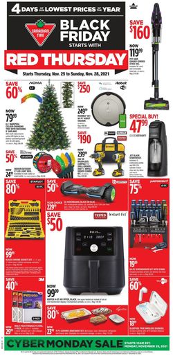 Catalogue Canadian Tire BLACK FRIDAY 2021 from 11/25/2021