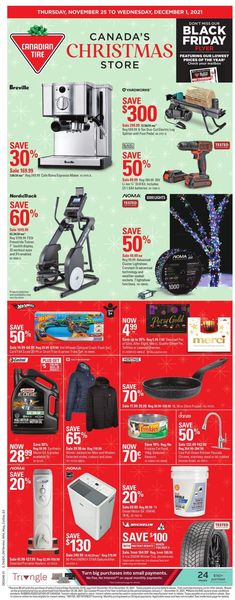 Catalogue Canadian Tire BLACK FRIDAY 2021 from 11/25/2021