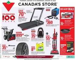 Catalogue Canadian Tire from 01/13/2022