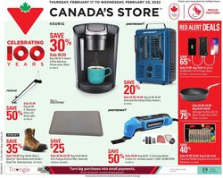 Catalogue Canadian Tire from 02/17/2022