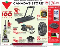Catalogue Canadian Tire from 02/24/2022