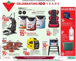 Catalogue Canadian Tire from 03/03/2022