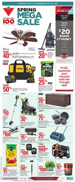Catalogue Canadian Tire from 05/12/2022