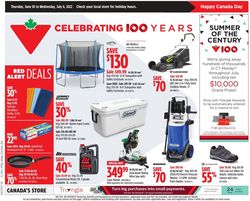 Catalogue Canadian Tire from 06/30/2022