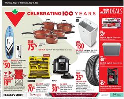 Catalogue Canadian Tire from 07/07/2022