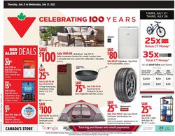 Catalogue Canadian Tire from 07/21/2022