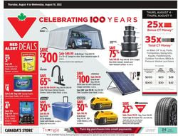 Catalogue Canadian Tire from 08/04/2022
