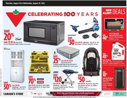 Catalogue Canadian Tire from 08/18/2022
