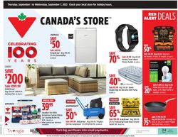 Catalogue Canadian Tire from 09/01/2022