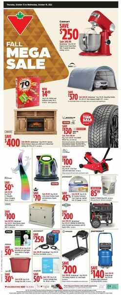 Catalogue Canadian Tire from 10/13/2022