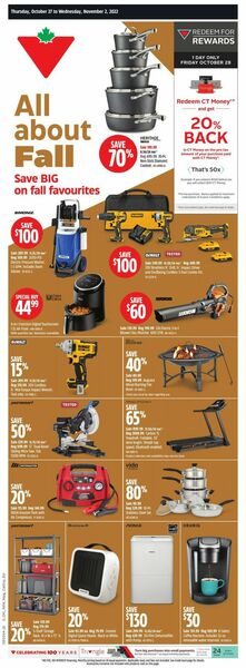 Catalogue Canadian Tire from 10/27/2022
