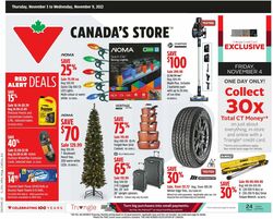 Catalogue Canadian Tire from 11/03/2022
