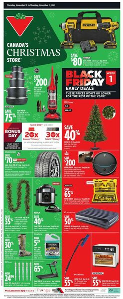 Catalogue Canadian Tire from 11/10/2022