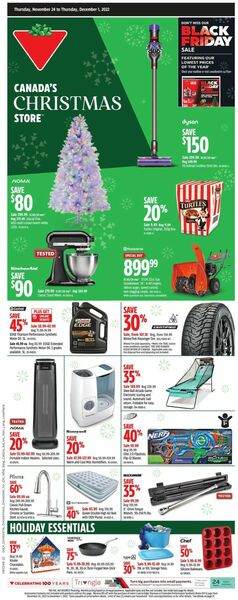 Catalogue Canadian Tire from 11/24/2022