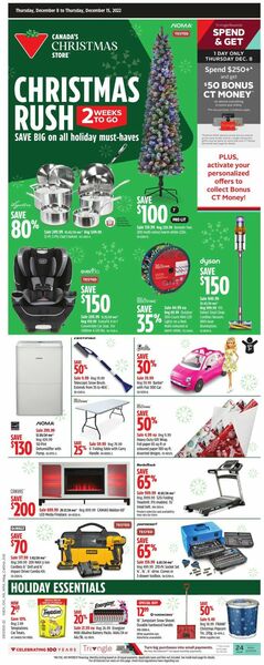 Catalogue Canadian Tire from 12/08/2022