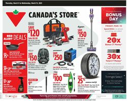 Catalogue Canadian Tire from 03/09/2023