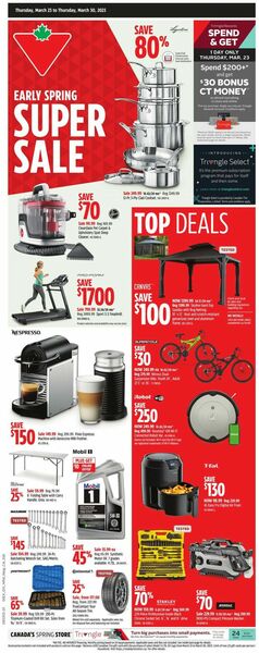 Catalogue Canadian Tire from 03/23/2023