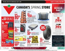 Catalogue Canadian Tire from 03/30/2023