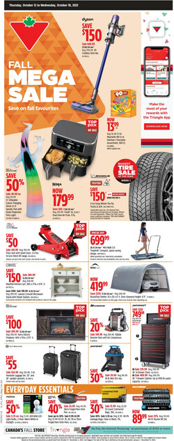 Catalogue Canadian Tire from 10/12/2023