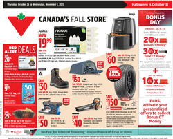 Catalogue Canadian Tire from 10/26/2023