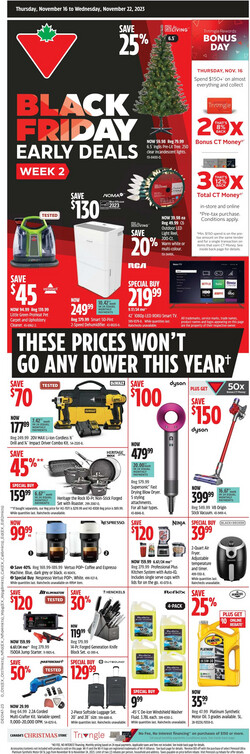 Catalogue Canadian Tire from 11/16/2023