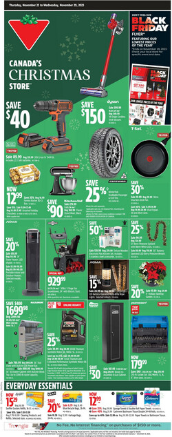 Catalogue Canadian Tire from 11/23/2023