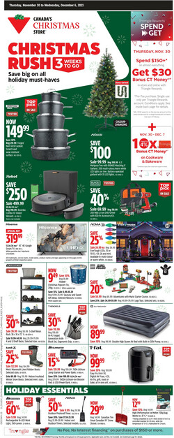 Catalogue Canadian Tire from 11/30/2023