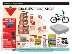 Catalogue Canadian Tire from 04/04/2024