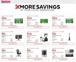 Catalogue Costco from 09/26/2022