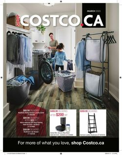 Catalogue Costco from 03/01/2023