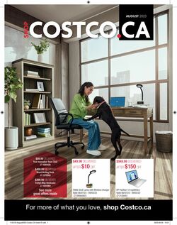 Catalogue Costco from 08/01/2023